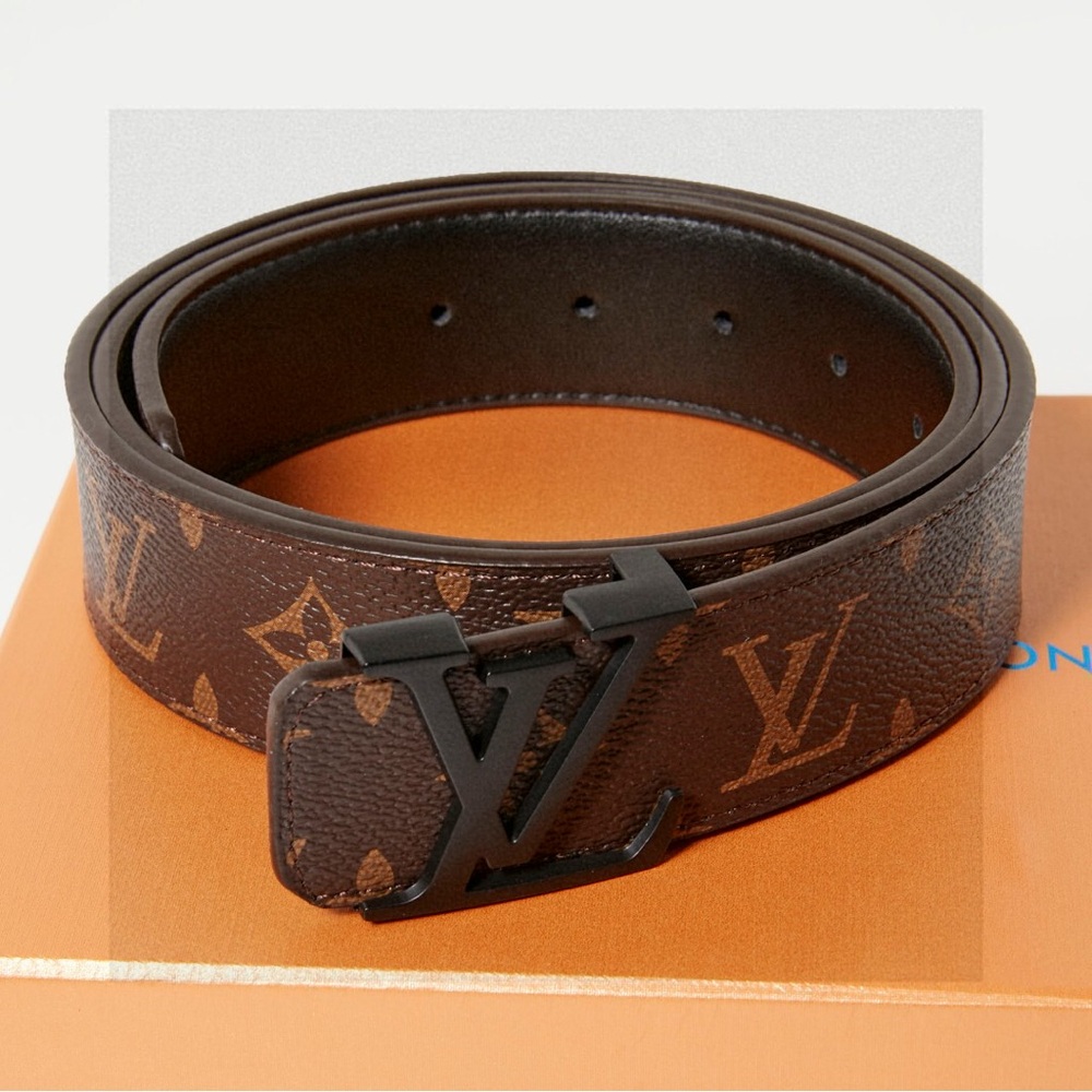 Louis Vuitton Black Buckle Belt